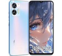 OUKITEL C35 4G Téléphone Portable Android 13 24GB+256GB 5150mAh 6,56" 50MP Handy GPS Bleu Bleu