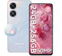 OUKITEL C58 Pro 4G Téléphone Portable,24Go+256Go bleu