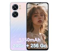 OUKITEL C58 Pro Téléphone Portable - 6.7"" - 24Go + 256 Go - 50MP - 5150mAh - Smartphone Android 14 - NFC GPS Double SIM 4G - Bleu
