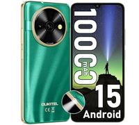 OUKITEL C59 Smartphone Débloqué Android 15-2025, 10000mAh/18W Téléphone Portable 120 Lumens, Écran 6.88" HD+ 90Hz Smartphone Pas Cher, 16Go+128Go/TF 1To, 13MP/Dual SIM/Face ID/Fingerprint/GPS