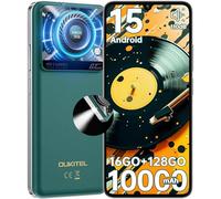 OUKITEL C60 Android 15 Telephone Portable - 10000mAh 120 Lumens, 16Go + 128Go/TF 1To, HP 110 DB, Écran 6.88 Pouces HD+ 90Hz, Octa Core, 13MP Smartphone Pas Cher Dual SIM 4G,Fingerprint/Face ID/GPS
