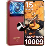 OUKITEL C60 Android 15 Téléphone Portable - 10000mAh 120 Lumens, 16Go + 128Go/TF 1To, HP 110 DB, Écran 6.88 Pouces HD+ 90Hz, Octa Core, 13MP Smartphone Pas Cher Dual SIM 4G,Fingerprint/Face ID/GPS