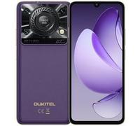 C60 Pro Téléphone Portable 6.88", 10000mAh, 24(8+16)Go+256Go, 13MP+5MP,Empreinte digitale,NFC,Dual SIM 4G smartphone-298g-Violet