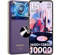 OUKITEL C60 Téléphone Portable Android 15-10000mAh 120 Lumens, 16Go + 128Go/TF 1To, HP 110 DB, Écran 6,88 Pouces HD+ 90Hz, Octa Core, 13MP Smartphone Pas Cher Dual SIM 4G,Fingerprint/Face ID/GPS