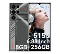 OUKITEL C61 GT Telephone Portable Android 15-24Go RAM + 256Go ROM Smartphone Pas Cher 6,88" HD+ 90Hz 5150mAh téléphone 13MP+5MP Dual SIM/NFC/Fingerprint/Face ID/GPS/OTG