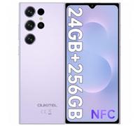 OUKITEL C61 Pro Téléphone Portable Pas Cher Android 15,4 Go (8+16) RAM + 256 Go, Écran HD+ INCELL 6,88 Pouces Smartphone Pas Cher 90 Hz, 5150 mAh, 13MP,Telephone Portable 4G, NFC/GPS/OTG, (Violet)