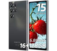 OUKITEL C61 Telephone Portable Pas Cher Android 15-16(4+12) Go +128Go/TF 1To Smartphone Pas Cher, 6,88" HD+ 90Hz, 5150mAh Téléphone, 13MP+5MP, Smartphone Débloqué 4G Dual SIM/GPS/Fingerprint/Face ID