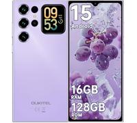 OUKITEL C62 Smartphone Pas Cher 6.88"" HD+ 90Hz 16Go RAM 128Go Stockage Violet
