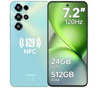 OUKITEL C68 Smartphone Pas Cher - 7.2" HD+ 120Hz Téléphone Portable Pas Cher, 24Go +512Go/TF 1To Telephone Android 15, 6000mAh Telephone Gaming, 64MP+8MP, NFC/4G Dual SIM/Face ID/Fingerprint/GPS/OTG