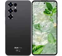 OUKITEL C68 Telephone Portable Android 15-7.2" HD+ 120Hz Telephone Portable Pas Cher 4G,6000mAh Smartphone Pas Cher 16(4+12) GO RAM+128GO ROM,64MP+8MP,Fingerprint/Face ID/OTG/GPS,Noir