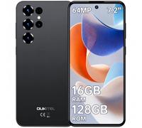 OUKITEL C68 - Téléphone Portable Grand Écran 7,2" 120 Hz, 16(4+12)+128 Go & 1 to TF, 4G Smartphone Android 15, Telephone Portable Pas Cher 6000 mAh, 64 MP, 4G Double SIM, Fingerprint/OTG/GPS, (Noir)