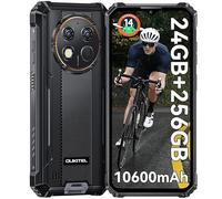 OUKITEL G1 4G Téléphone Portable Incassable,24Go+256Go noir