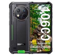 OUKITEL G1 Smartphone Incassable Android 14 24Go+256Go(1To) 10600mAh 6.52"" 48MP Telephone Incassable Étanche IP68 NFC/OTG, Vert