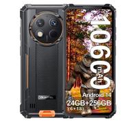 OUKITEL G1 Smartphone Robuste 24Go+256Go Écran 6.52"" 10600mAh 48MP Caméra Telephone Incassable Dual SIM 4G /NFC/OTG/IP68 Orange