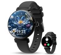 OUKITEL Montre Connectée Femme avec Appel Bluetooth,1.04 inch Smartwatch,Montre Sport Podometre/Moniteur de Sommeil/Cardiofréquencemètre avec 100+Sportifs,Etanche IP68,Montre Femme pour Android iOS