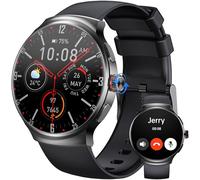 OUKITEL Montre Connectée Homme Femme,1.43'' AMOLED Smartwatch avec Appel Bluetooth,100+ Montre Sport Connectee,SpO2 Sommeil Podometre Cardiaque Etanche IP68 Montre Sport pour Android iOS
