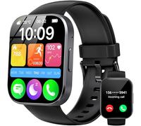 OUKITEL Montre Connectée Homme Femme, 1.91" HD Smartwatch avec Appel Bluetooth, Montre Connectee Sport Etanche IP68, 140+ Modes Sportifs avec Podometre/Sommeil/Cardiofrequencemetre pour Android/iOS