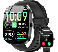 OUKITEL Montre Connectée Homme Femme,1.91"HD Smartwatch avec Appels Bluetooth,Montre Sport avec 140+Mode Sport,Moniteur Sommeil,Fréquence Cardiaque,Podomètre,Étanche IP68,Smart Watch pour Android iOS