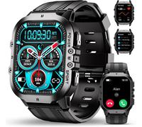 Oukitel Montre Connectée Homme Femme Avec Appel Bluetooth,1.91"" Smartwatch Avec 140+Sportifs,Etanche Ip68,Montre Sport Pour Surveiller Cardio,Podometre Et Sommeil, Montre Intelligente Pour Android Io
