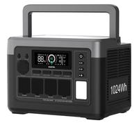 OUKITEL P1000 Plus Station Électrique Portable 1024Wh - 1800W Alimentation Secours, Camping, Maison,Urgence