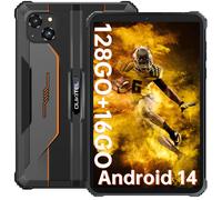 OUKITEL RT3 PRO Tablette Incassable 4G Tablette Durcie Android 14,16+128GO,5150mAh Tablette Tactile 8 Pouces,IP68/GPS/OTG/NFC,Orange