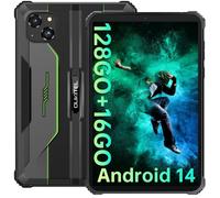 OUKITEL RT3 PRO Tablette Incassable Android 14 Tablette Tactile 8 Pouces,16+256GO,4G Tablette Durcie 5150mAh ,IP68/GPS/OTG/NFC,Vert