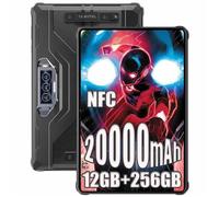 Tablette Incassable OUKITEL RT8 11 Pouces (NFC) 20000mAh 12 Go + 256 Go Android 14 Octa Core Tablette Dual SIM 4G IP68 - Noir