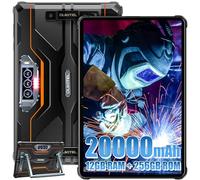 OUKITEL RT8 Tablette Incassable - 12GO RAM + 256GO ROM 1TB, 20000mAh Tablette Durcie 11 Pouces FHD+, Helio G99 Octa Core Android 13, 48MP+32MP Dual SIM 4G, IP68/IP69K/OTG/NFC/500Nit (Avec Parenthèses)