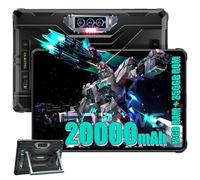 OUKITEL RT8 Tablette Tactile 12GO+256GO 11"" FHD+ Tablette Incassable 20000mAh 48MP Caméra Tablette Dual SIM 4G/IP69K/OTG/NFC Noir