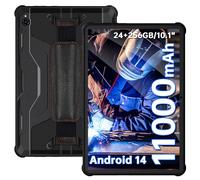 OUKITEL RT9 4G Tablette Incassable,Android 14, 11000mAh, 24Go+256GO Noir
