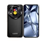 OUKITEL WP200 Pro Smartphone Incassable 24Go+1To - 6.7''- 8580mAh-108MP-5G Téléphone Portable avec Écouteurs/Montre Détachables-Nior