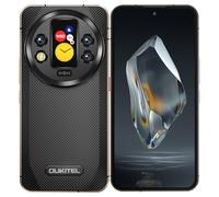 OUKITEL WP200 Pro Smartphone Incassable 5G Dual SIM - Android 15, 6.7'' FHD+, 72Go+1To, 8800mAh, 108MP+32MP, Empreinte Digitale/WiFi6/NFC, Écouteurs & Montre Détachables, Noir