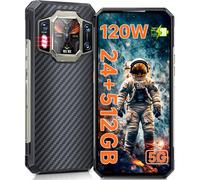 OUKITEL WP30 Pro 5G Téléphone Portable Incassable,108MP,24Go+512Go Noir