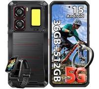 OUKITEL WP300 Smartphone Robuste 5G 36Go+512Go 6.8"" FHD+ 16000mAh Telephone Incassable 108MP Modulaire Oreillette Dual SIM/NFC Noir