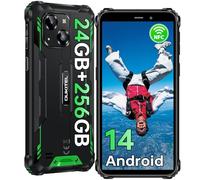 OUKITEL WP32 Pro Telephone Portable Incassable Android 14, 24(6+18) Go RAM+256Go ROM/1To Smartphone Incassable, 6.0” HD Dsiplay Telephone De Chantier, 20MP, 6300mAh Batterie, 4G Dual SIM/IP68/NFC/OTG