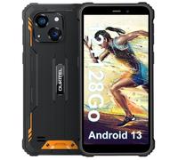 OUKITEL WP32 Smartphone Robuste 8Go RAM + 128 Go ROM Caméra 20MP 6,0'' 6300mAh Android 13 GPS NFC Double SIM 4G - Orange