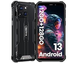 OUKITEL WP32 Téléphone Portable Débloqué, 12Go+128Go Android 13 Smartphone Pas Cher, IP68 étanche, 6300mAh 6" HD+ Display Smartphone 4G, Octa Core Processor, 20MP Panorama Camera, Dual SIM, OTG, WiFi
