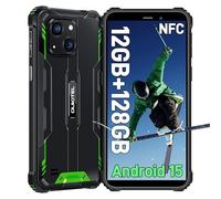 OUKITEL WP32 Telephone Portable Pas Cher - 12GO+128GO,Android14 Telephone Portable Incassable IP68,Octa-Core,6" HD+,Telephone Incassable 6300mAh,20MP Caméra Primaire,GPS/NFC/OTG/2Ans Garantie，Vert
