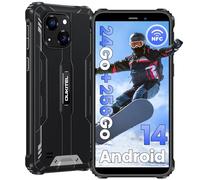OUKITEL WP32Pro Smartphone Pas Cher Android 14 Octa-Core,Batterie 6300mAh Téléphone Portable incassable,écran 6" HD+,Smartphone débloqué 24GB+256GB 4G,IP68,5+20MP Caméra,Double SIM,OTG,NFC-Noir
