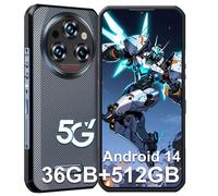 OUKITEL WP35 Pro 5G Smartphone Robuste 36Go+512Go 11000mAh 6.6"" FHD+ 2.4K Android 14 NFC OTG GPS Double SIM - Gris