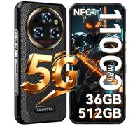 OUKITEL WP35 Pro 5G Téléphone Portable Incassable,36Go+512Go Golden