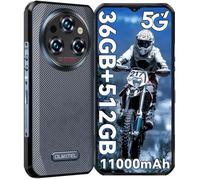 OUKITEL WP35 Pro Smartphone Robuste 5G Android 14 36+512Go 6.6"" FHD+ 11000mAh 64MP Telephone Portable Incassable Dual SIM/NFC Gris