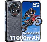 OUKITEL WP35 Pro Telephone Portable Incassable 5G 36Go+512Go 6.6" FHD+ 11000mAh NFC Gris Gris