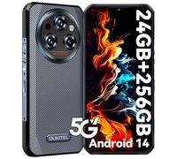 OUKITEL WP35 Telephone Portable Incassable 5G - 24GO（8+16）+256GO,Telephone Incassable 11000mAh,5G Dual SIM,6.6" FHD+, Telephone Portable Android 14,64MP Caméra Primaire,GPS/NFC/OTG/2Ans Garantie,Noir