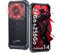 OUKITEL WP36 Pro Smartphone Robuste - 256Go - 10600mAh - Haut-parleur 128dB - 6.52"" - IP68 Téléphone - 13MP - Double Sim 4G