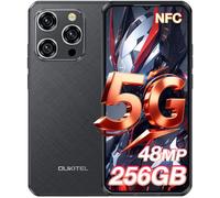 OUKITEL WP52 Smartphone Robuste 5G - 256Go - Caméra 48MP - Écran 6,6"" - 6500mAh - IP68 Téléphone portable - Double SIM/NFC/GPS