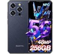 OUKITEL WP52 Smartphone Robuste 5G - 256Go - Caméra 48MP - Écran 6,6"" - 6500mAh - IP68 Téléphone portable - Double SIM/NFC/GPS Bleu
