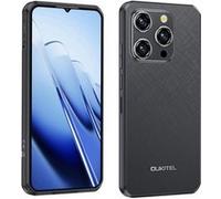 OUKITEL WP52 Téléphone 16Go 256Go Batterie 6500mAh, Écran 6.6 HD+ Android 14 Smartphone Caméra 48MP Telephone Portable Étanche Dual SIM 4G NFC GPS-Noir Noir