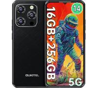 OUKITEL WP52 Téléphone Incassable 5G - 16 Go+256 Go(TF 2TB) Android 14 Téléphone Portable Incassable,6,58 Pouces MTK Dimensity 6100+ 6500mAh Smartphone Incassable,48MP/Dual SIM/IP68/NFC/OTG/GPS Blue