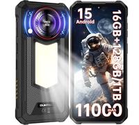 OUKITEL WP53S Téléphone Portable Incassable, 11000mAh Telephone Incassable 16GO+128GO/1TO Android 15 Smartphone Incassable, 900LM Lampe Camping,6.52"HD,Caméra 13MP/Dual SIM 4G/NFC/128dB Haut-Parleurs